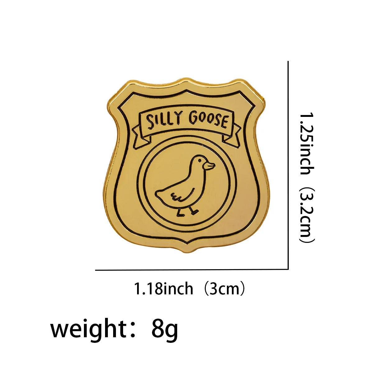 Silly Goose Pin