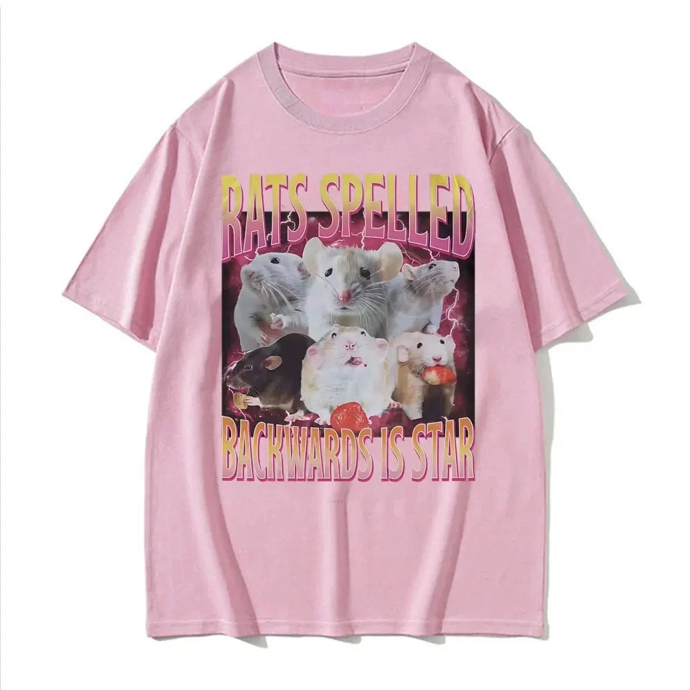 Rats Spelled Backwards Is Star Tee