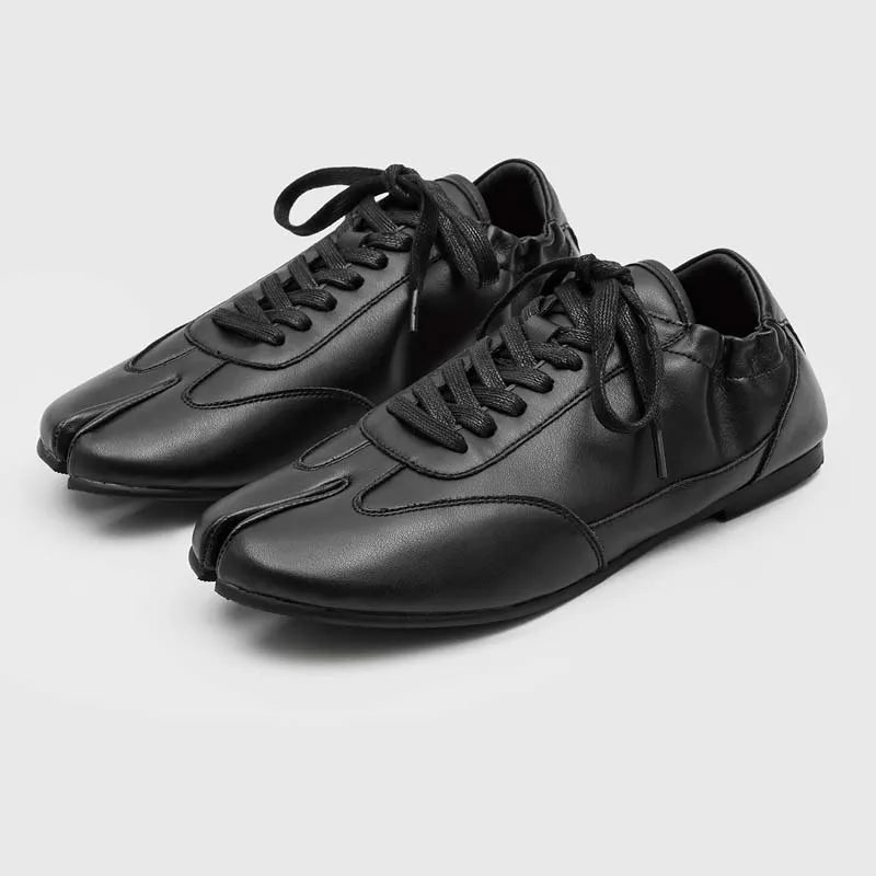 Flat Tabi Driving Shoes