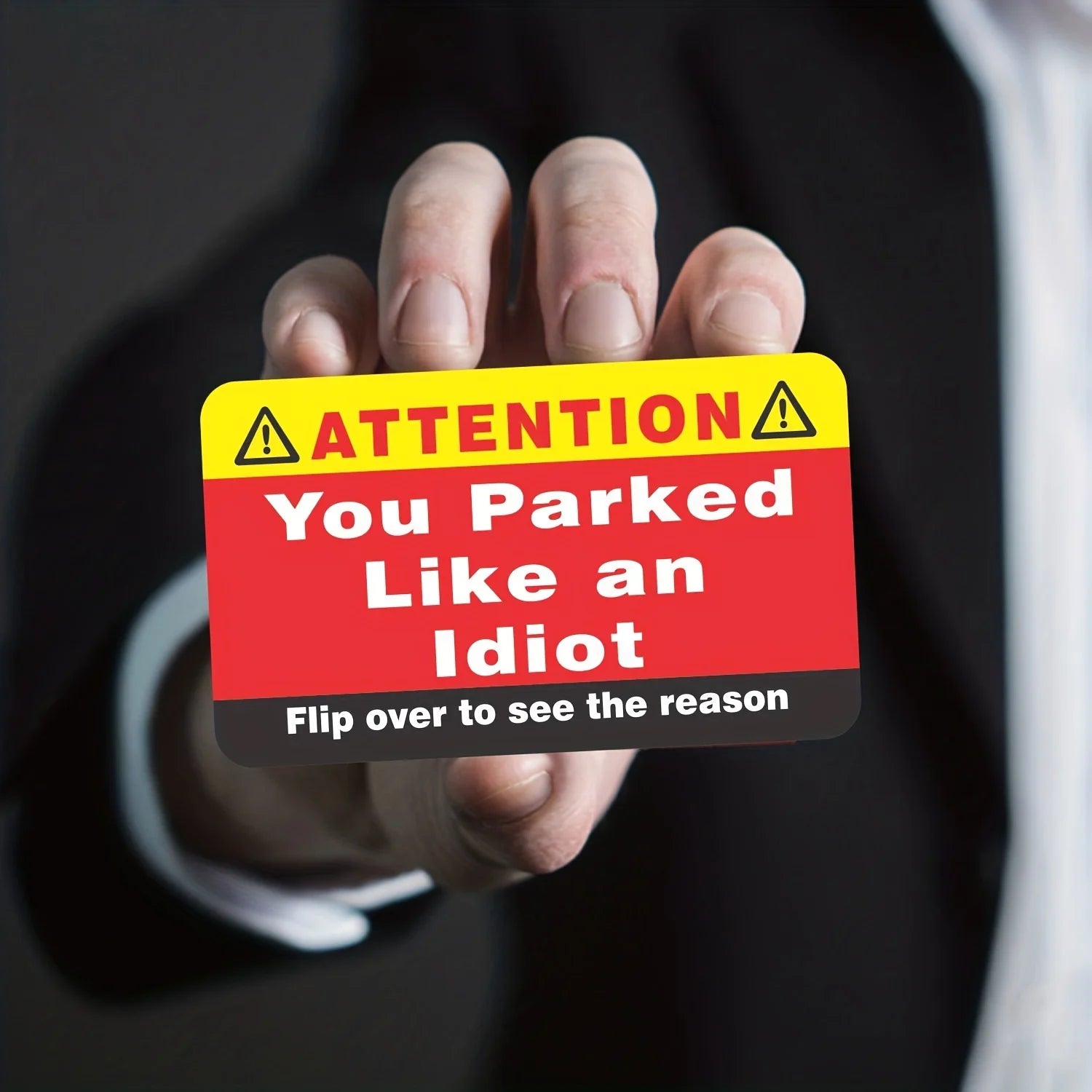 You Park Like an Idiot Business Cards (Pack of 50)