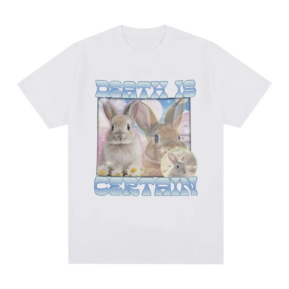 Death Is Certain Bunny Tee
