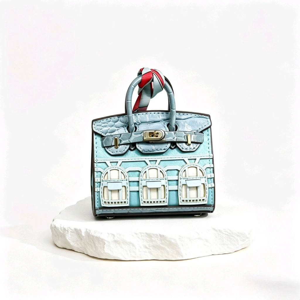 Mini Birkin Bag Keychain