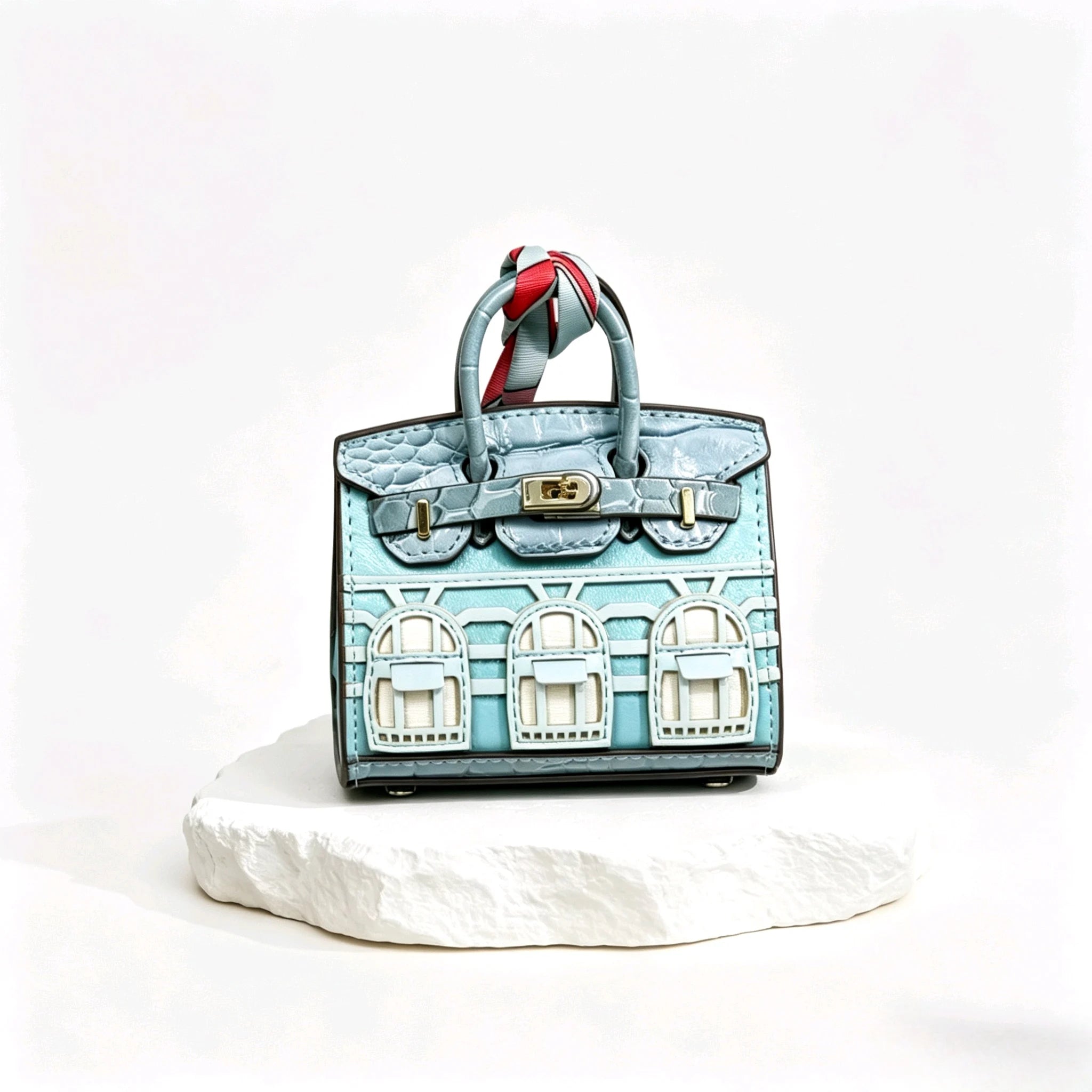 Mini Birkin Bag Keychain