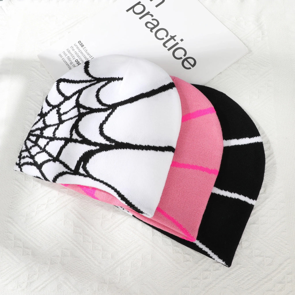 Spider Web Beanie