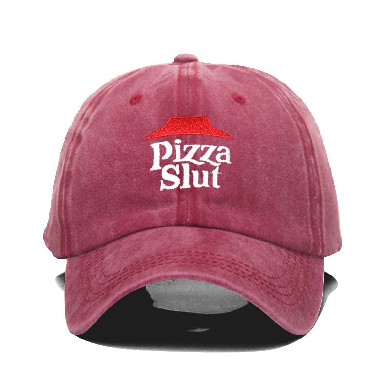 Pizza Slut Dad Hat