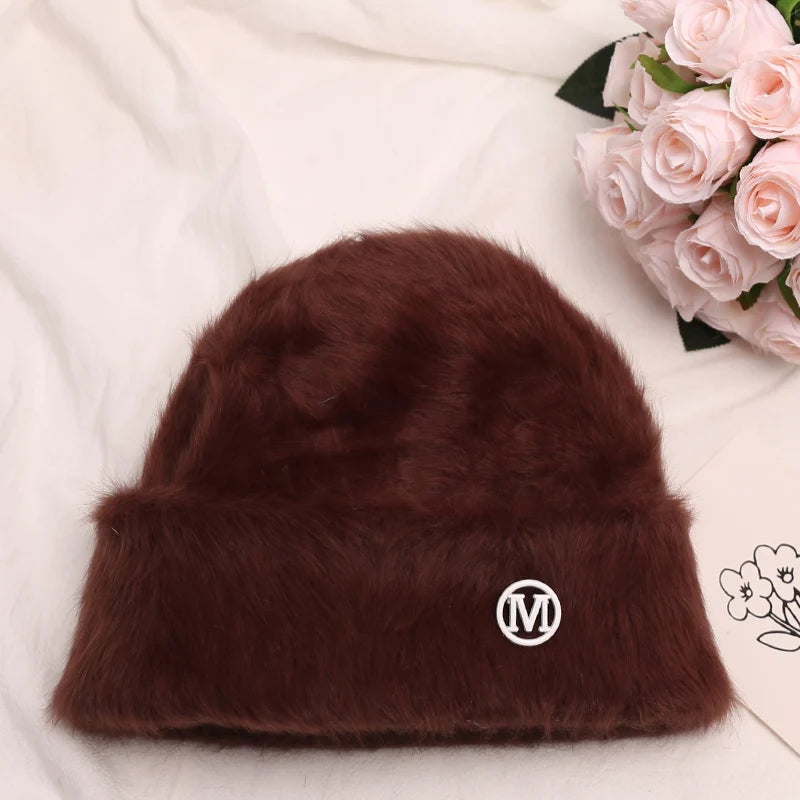 Rabbit Fur Beanies