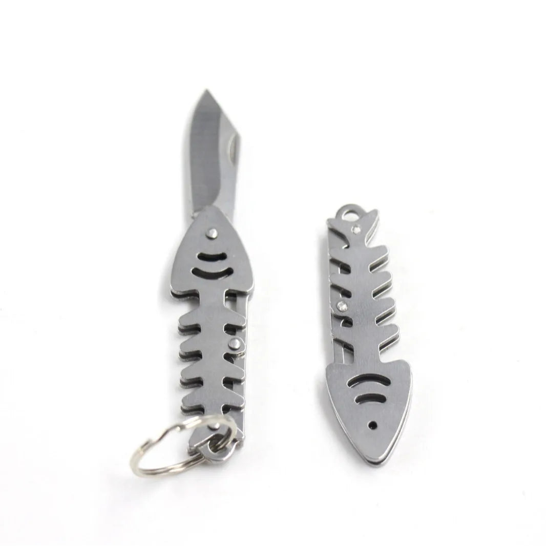 Fish Bones Outdoor Folding Knife
