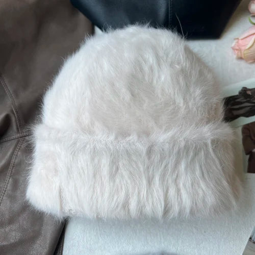 Rabbit Fur Beanies