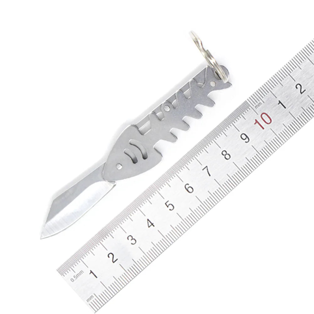 Fish Bones Outdoor Folding Knife