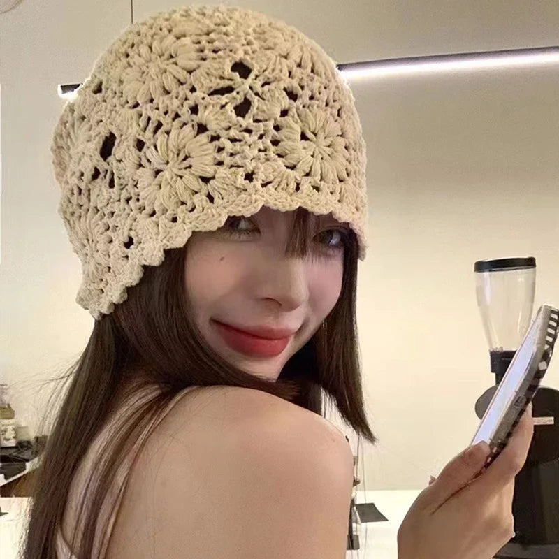 Handmade Crochet Knit Beanie