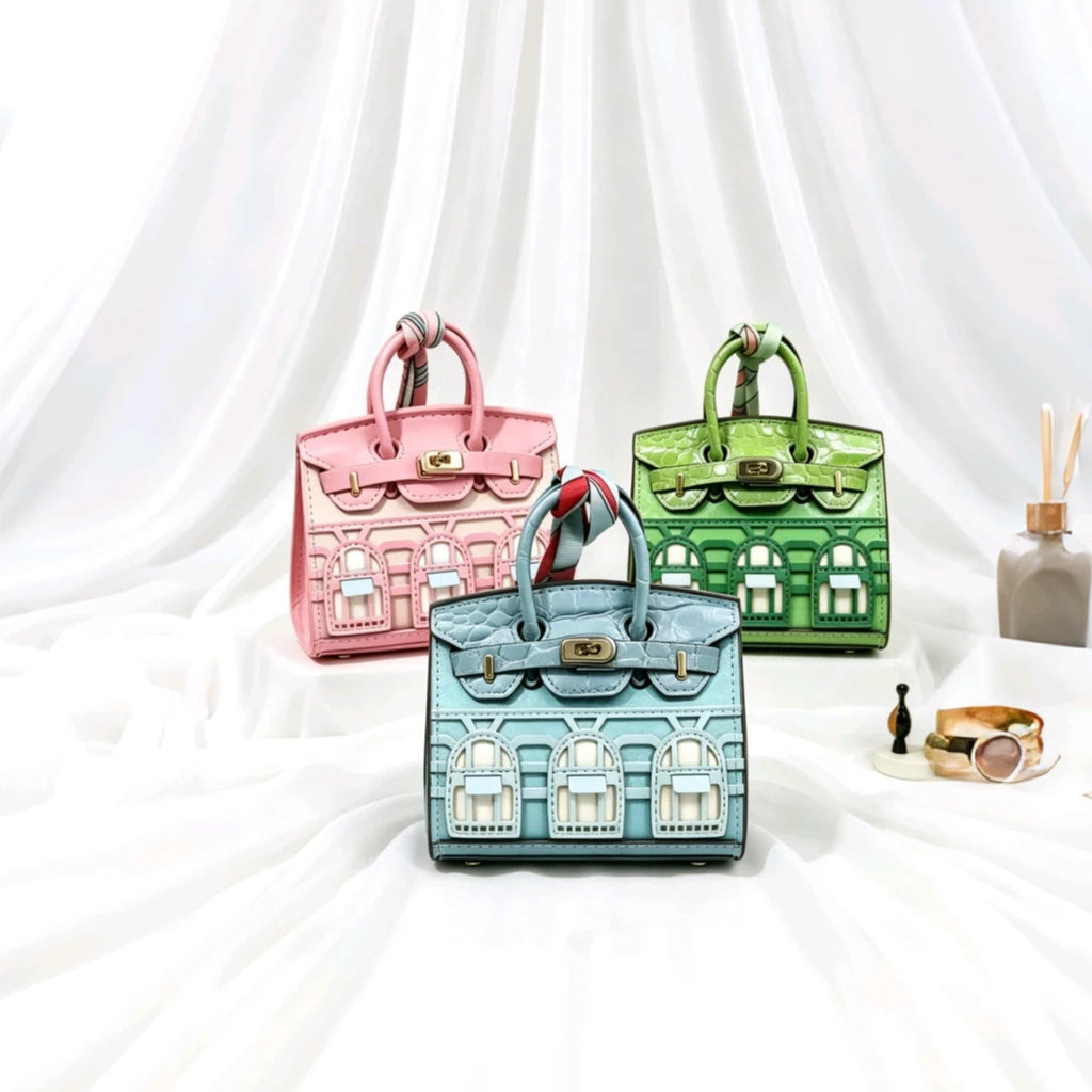 Mini Birkin Bag Keychain