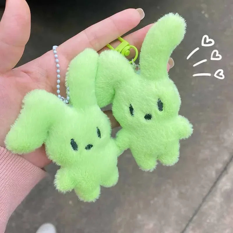 Neon Rabbit Keychain