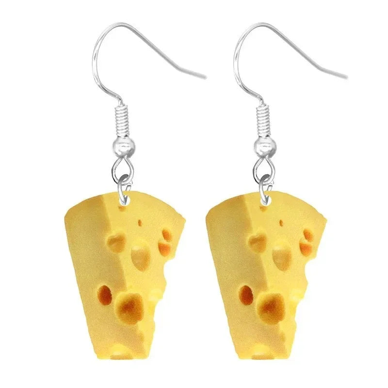 Cheese Earring
