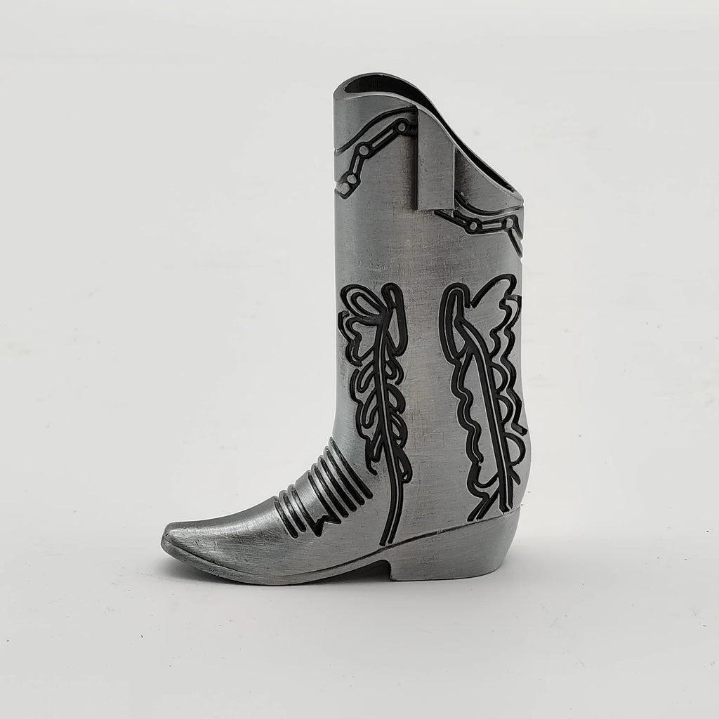 Western Cowboy Boots Lighter Case for BIC Mini Lighter