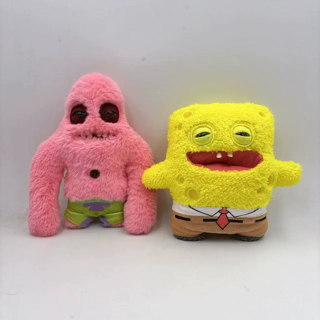 Ugly Spongebob Squarepants Patrick Star Keychain