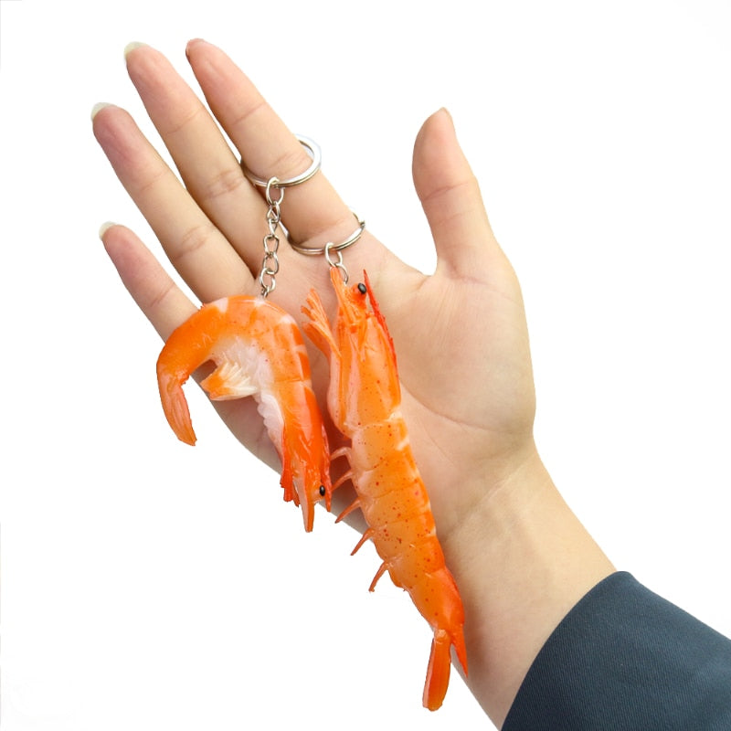 Shrimp Keychain & Pendant