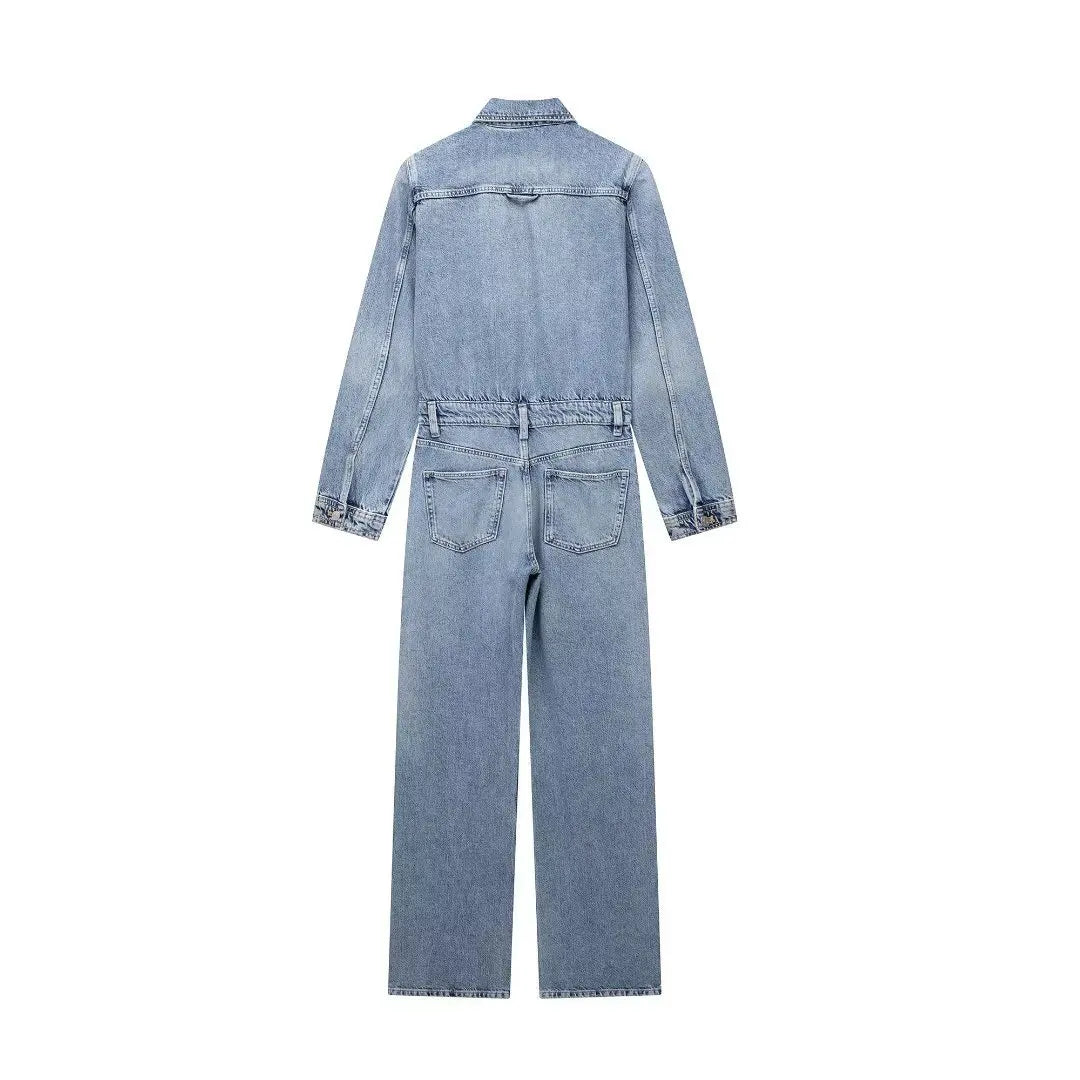 Denim Jumpsuits Jumpsuits Overalls