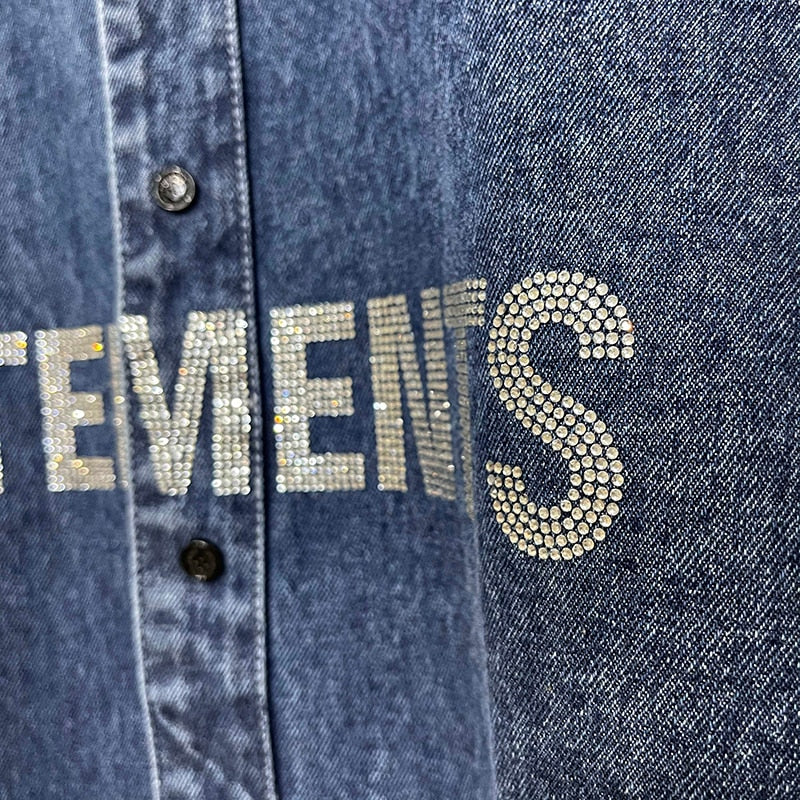 VETEMENTS Oversized Denim Jacket