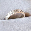 Stainless Steel Kelly Kitty Ring