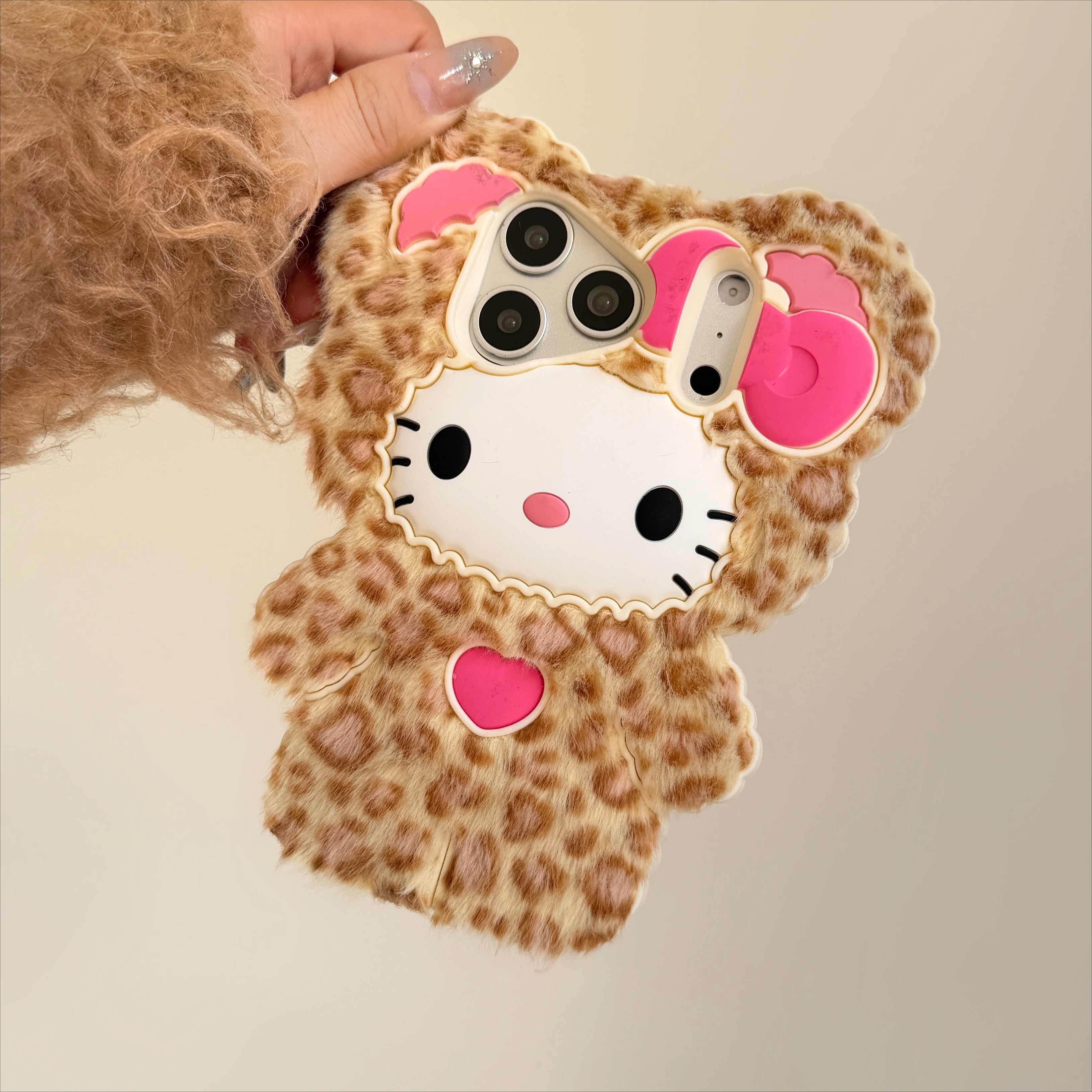 Leopard Hello Kitty iPhone Case