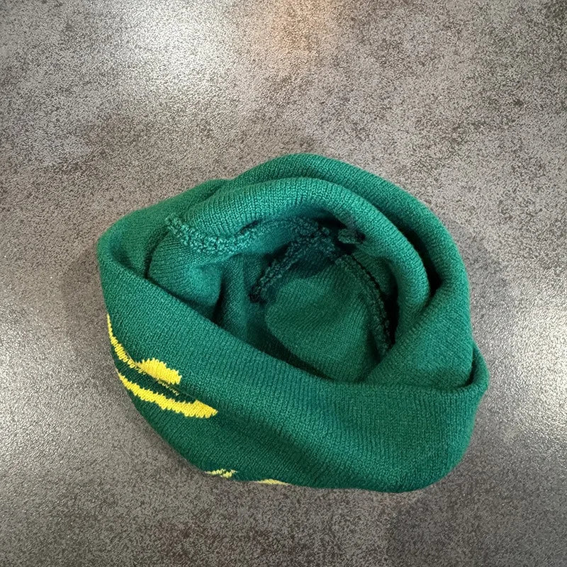 Tree Frog Knitted Beanie