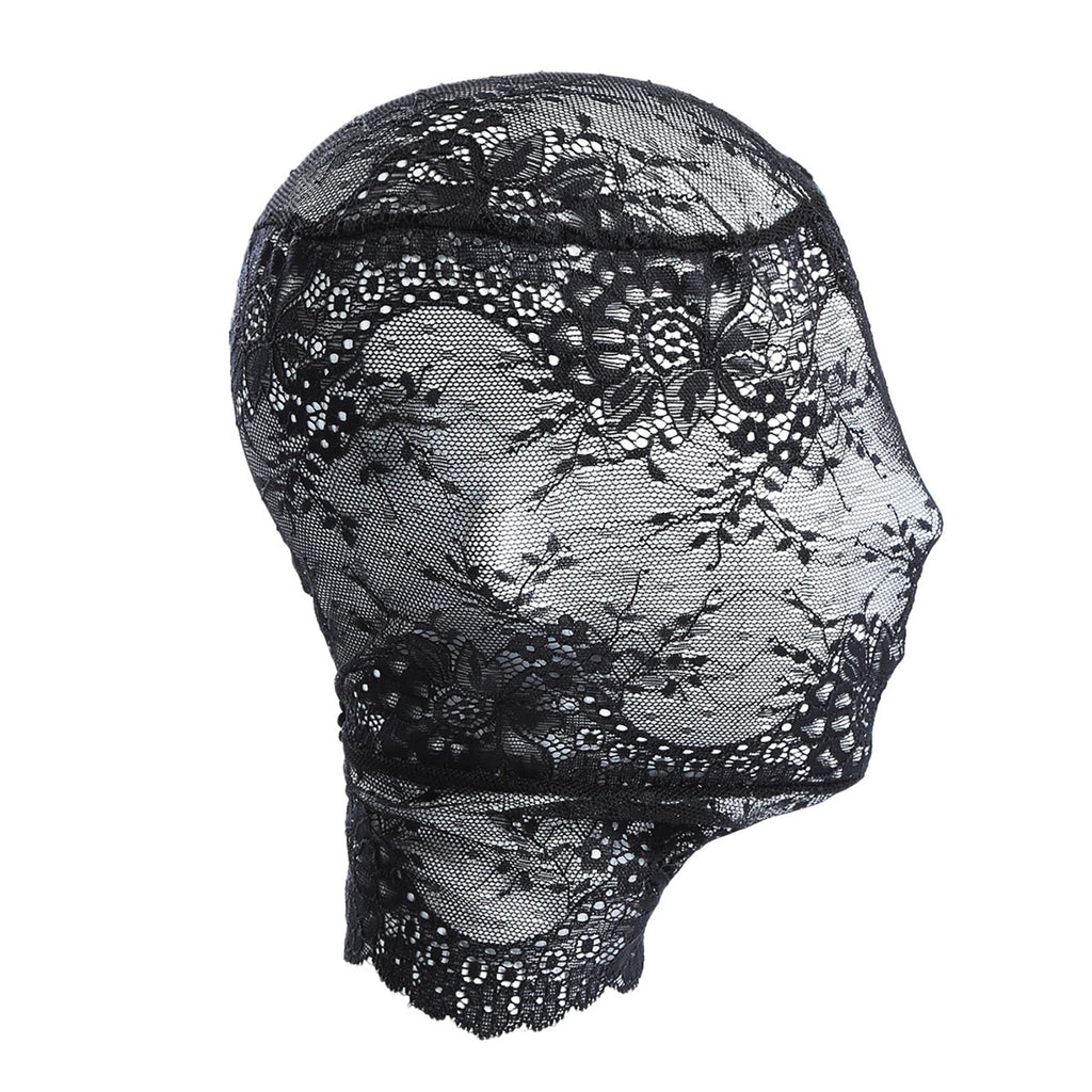Black Laced Mask