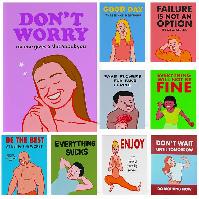 Dark Humor Posters