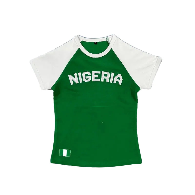 Nigeria Cropped Top