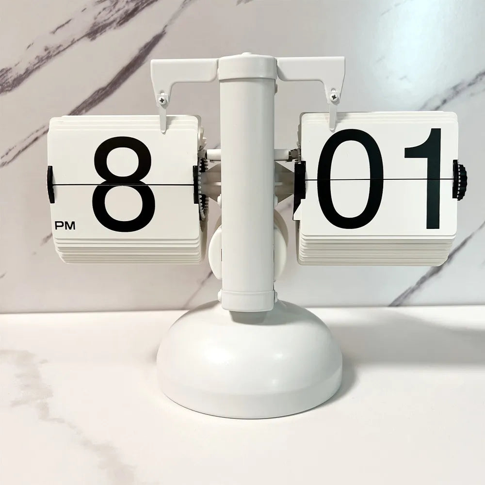 MCM Flip Mechanical Table Clock