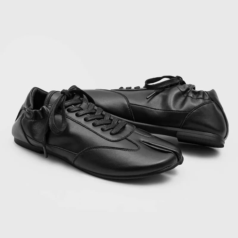 Flat Tabi Driving Shoes