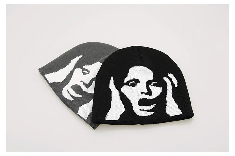Scream Knit Beanie