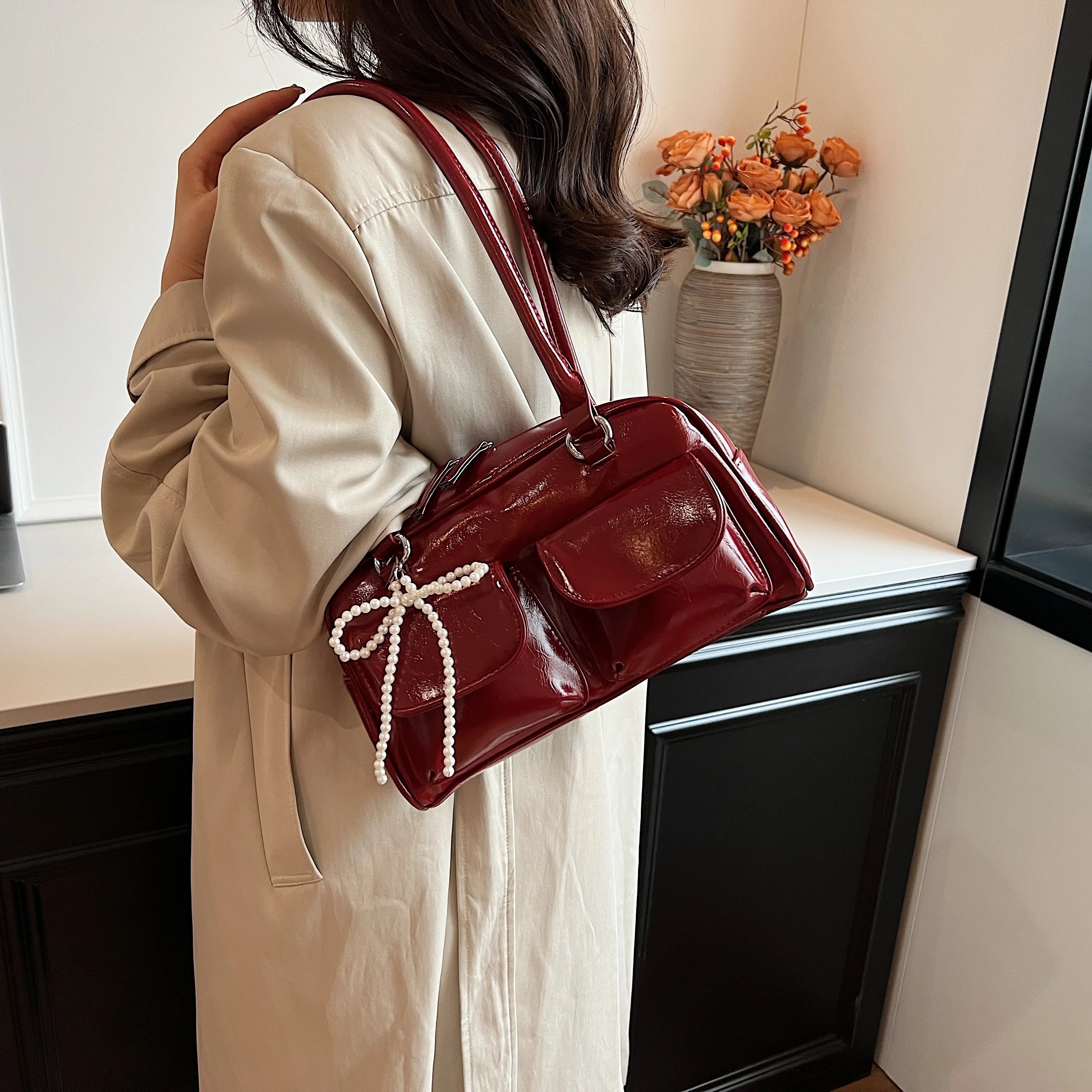 Korean Leisure Pillow Shoulder Bag