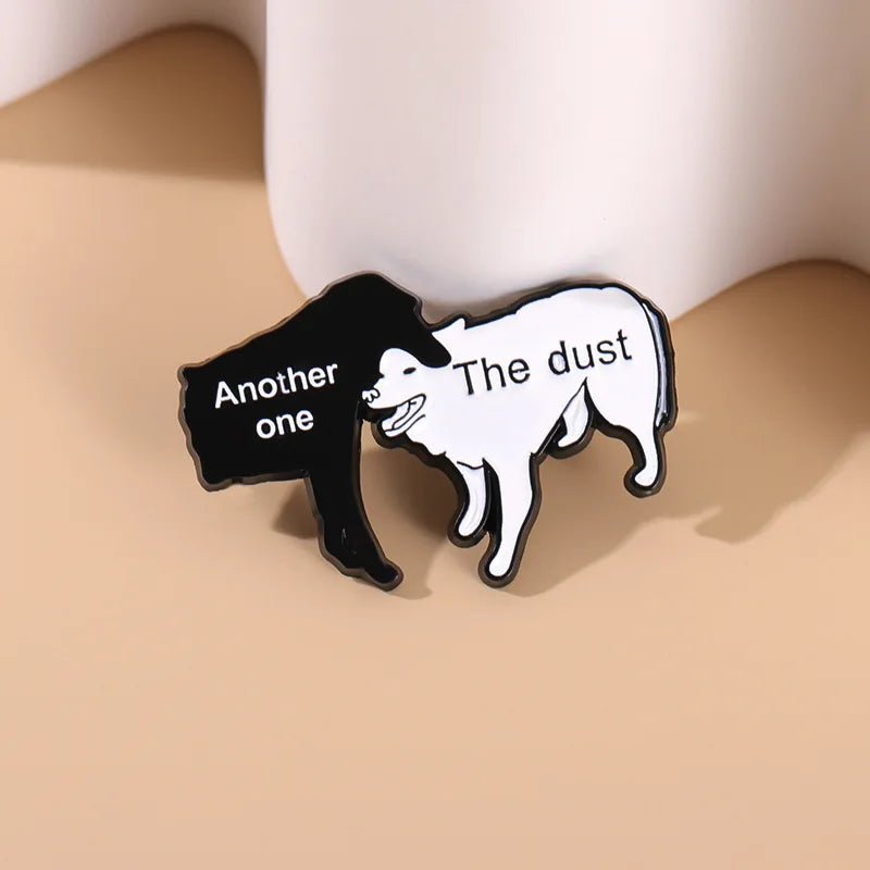 Another One Bites The Dust Enamel Pin