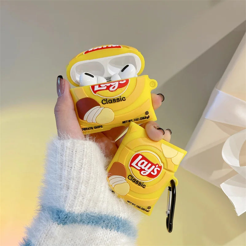 Potato Chips AirPods Pro 1 2 3 Cover Case
