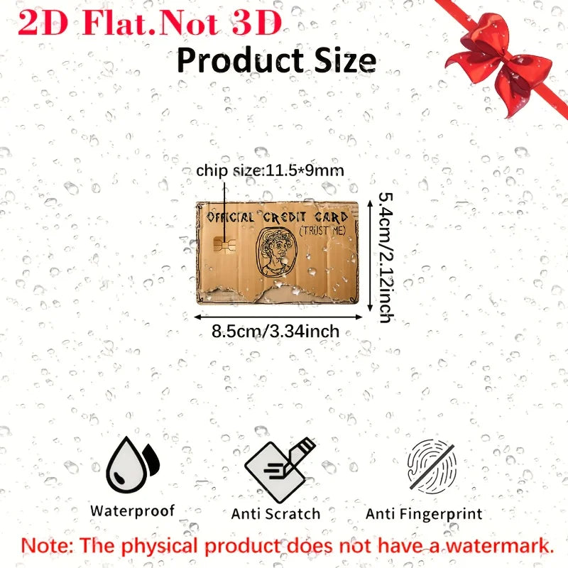Cardboard Credit Card Skin
