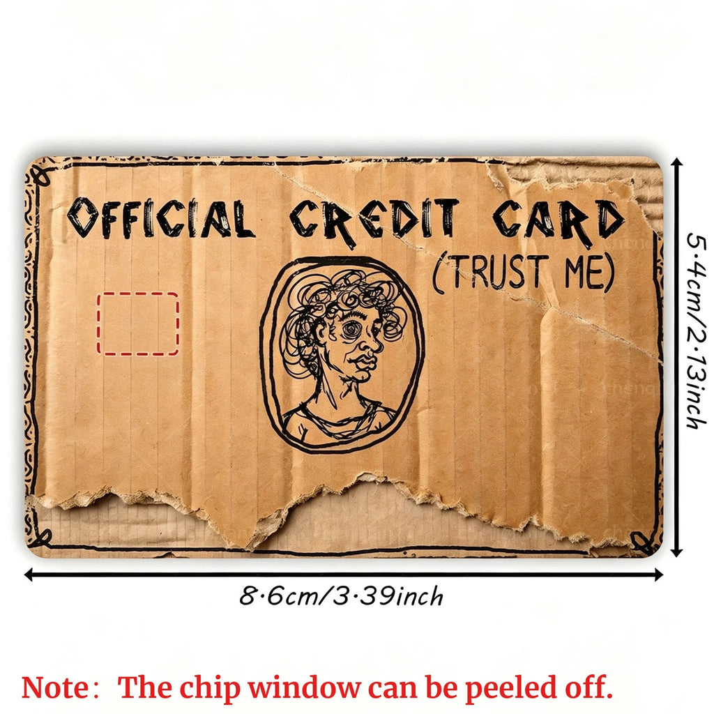 Cardboard Credit Card Skin