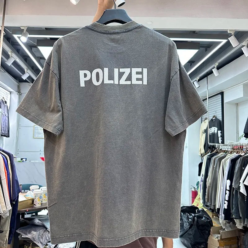 Heavy Cotton Polizei Shirt