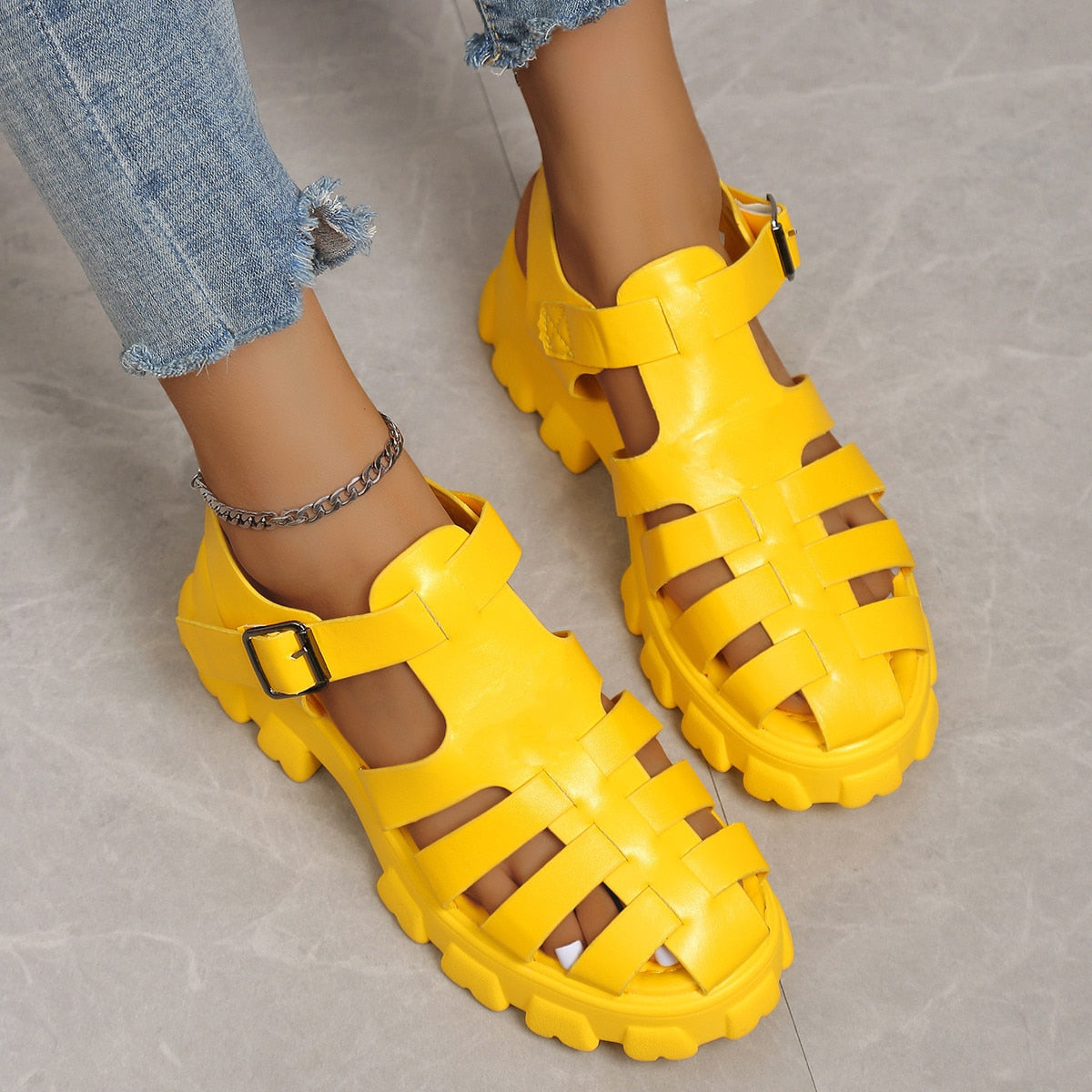 Monroe Platform Sandals