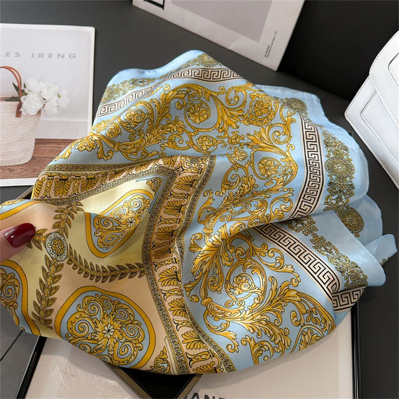 70cm x 70cm Silk Scarves