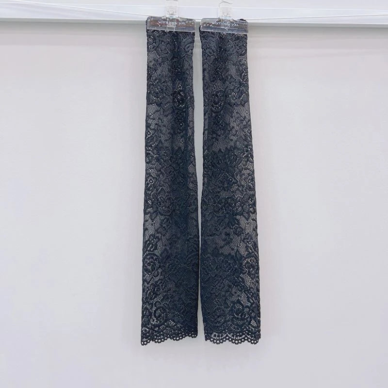 Ice Silk Lace Arm Sleeve