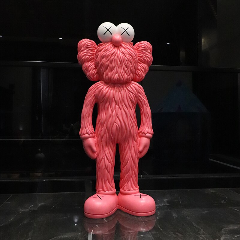 Dead Hairy Kaws Sculpture