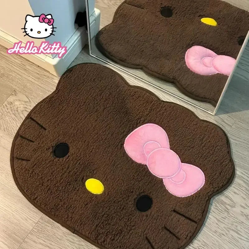 50-60cm Extra Large Fluffy Hello Kitty Rug