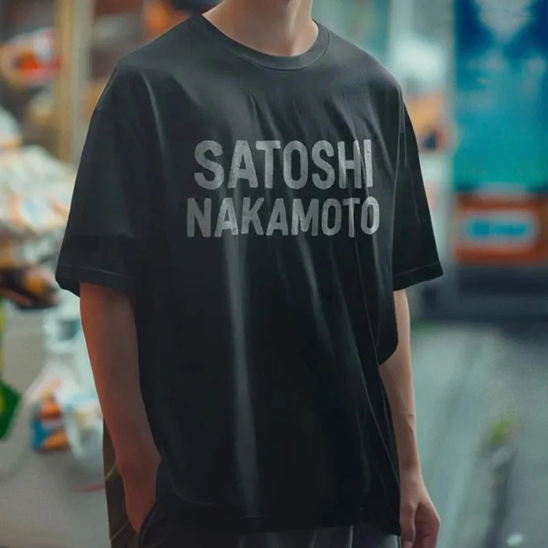 Satoshi Nakamoto Cotton Tee