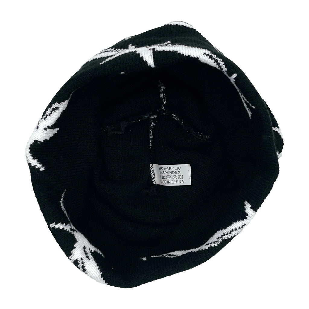 Knitted Barb Wire Beanie