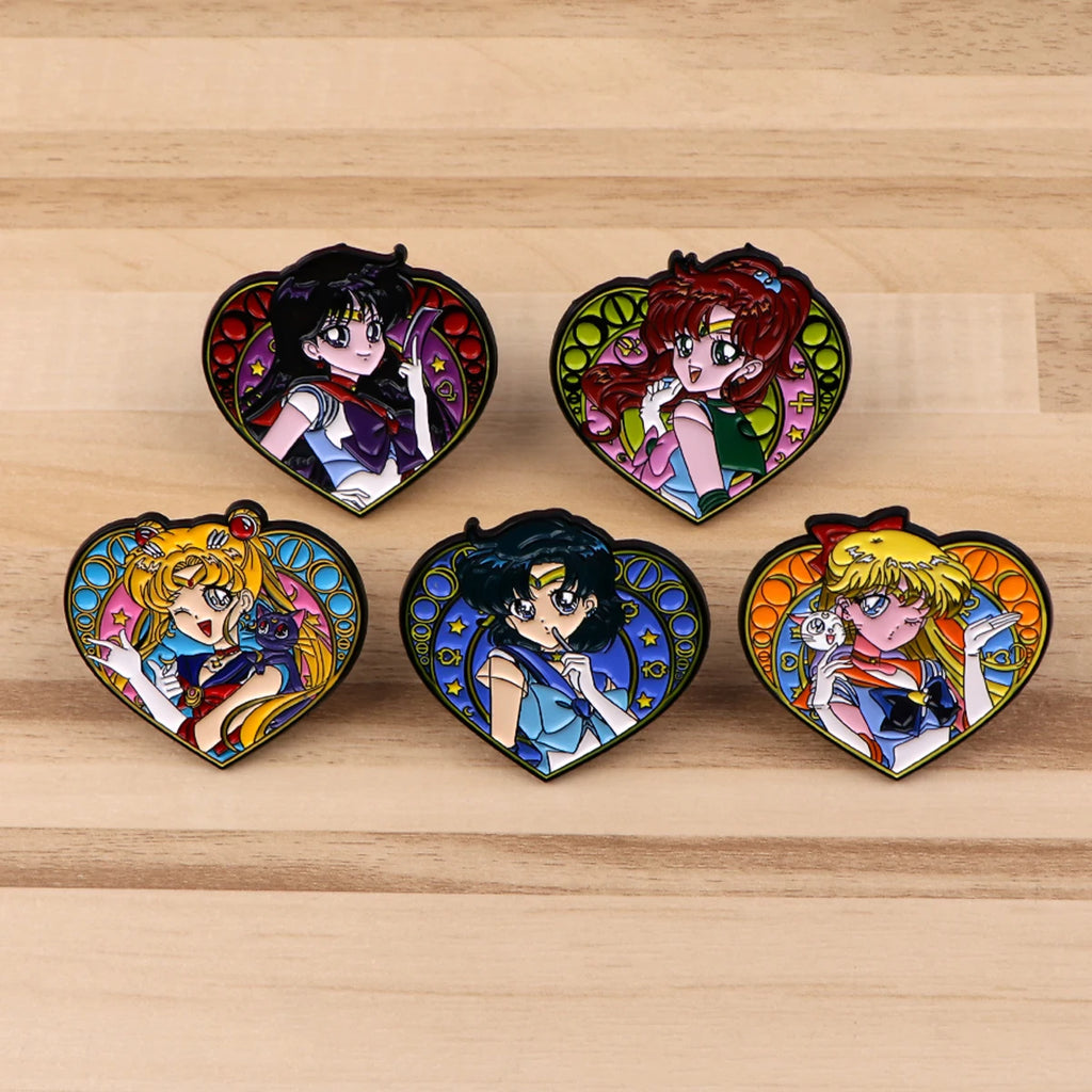 Sailor Scouts Pin
