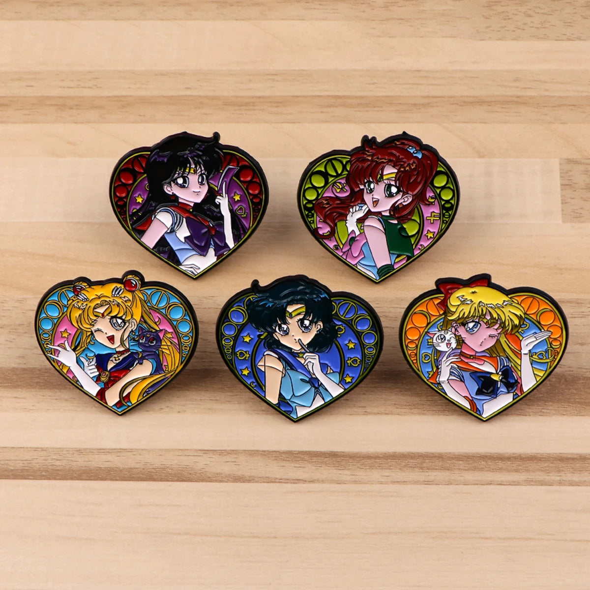 Sailor Scouts Pin