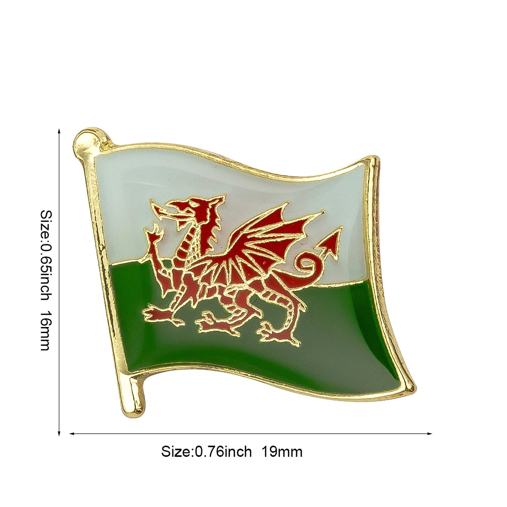 Countries Flag Lapel Pin