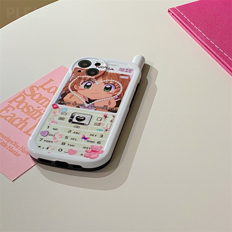 Anime Brick iPhone Case