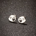 Boo Mario Stainless Steel Earrings