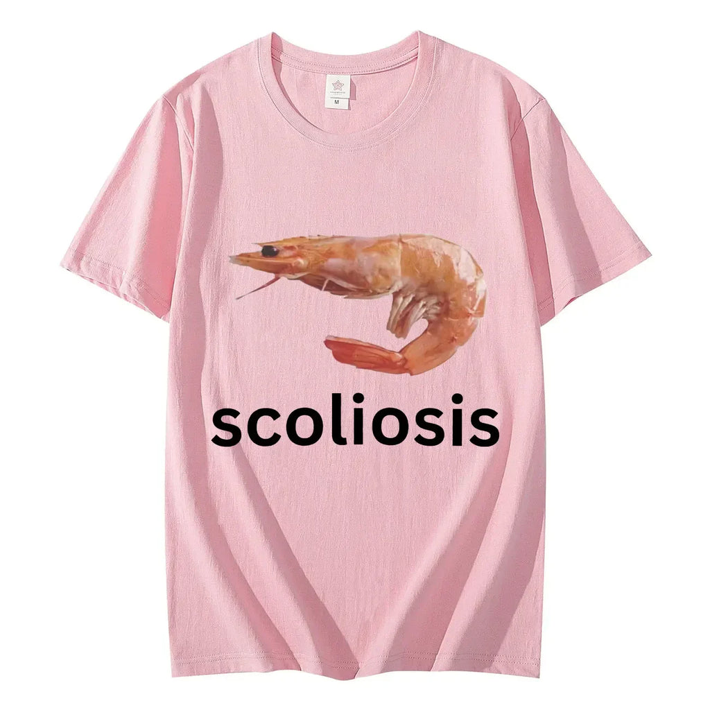 Scoliosis Shrimp Tee